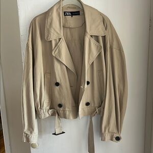 Zara Tan Trench Coat